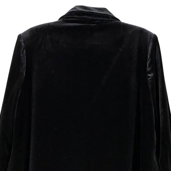 Carlos Santana x Nine West for Kohl’s black velvet blazer, NWT, size 2X. - Picture 7 of 7